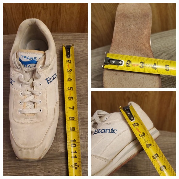 Vintage Etonic Trans Am Trainer Bowling Shoes Men's Size 12 White - Picture 12 of 12